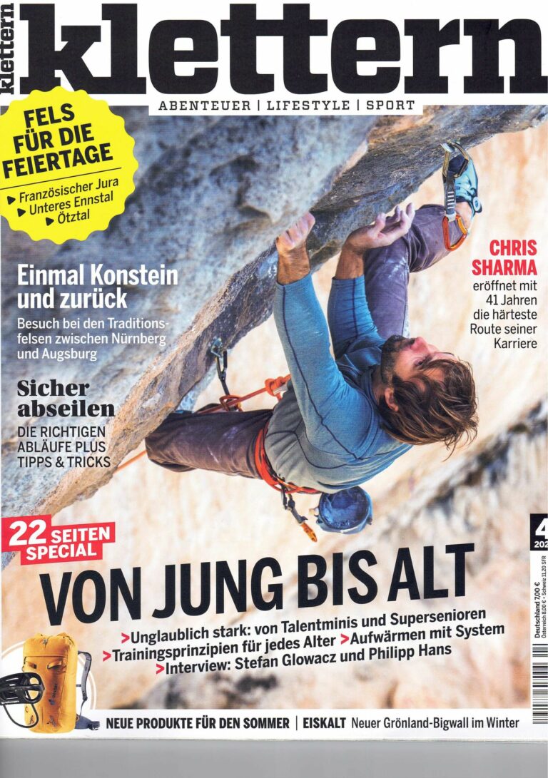 Mehr über den Artikel erfahren Klettern Magazin